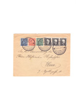 * CZECHOSLOVAKIA > 1937 POSTAL HISTORY > Cover From Brno To Wien, Austria - Covers & Documents