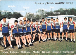 Vélo - Cyclisme - Equipe  Cycliste  Gitane 1973 - Zoetemelk .. - Wielrennen