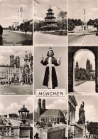 ALLEMAGNE - Munchen - Multi-vues De Différents Endroits à Munchen - Animé - Carte Postale Ancienne - München