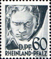Allemagne ZOF Rhein-Pfalz Poste N** Yv:27 Mi:27 Ludwig Van Beethoven - Rhine-Palatinate