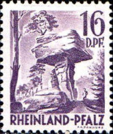 Allemagne ZOF Rhein-Pfalz Poste N** Yv:25 Mi:22 Teufelstisch Kaltenbach - Renania-Palatinato