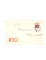 * CZECHOSLOVAKIA > 1938 POSTAL HISTORY > Registered Cover From Votice - Covers & Documents