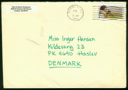 Br USA, Tucson AZ 1992 Cover > Denmark #bel-1090 - Cartas & Documentos