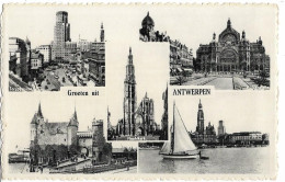 CPSM - Groeten Uit ANTWERPEN - Multivues - Antwerpen