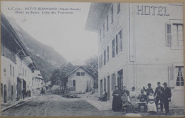 74 CPA CARTE POSTALE ANCIENNE LE PETIT BORNAND HOTEL DU RAISIN CRETE DES TRAVERSIERS - Autres & Non Classés