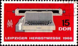 Rda Poste Obl Yv: 908 Mi:1205 Machine à écrire (cachet Rond) - Usados