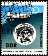 Rda Poste Obl Yv: 674 Mi:971 Wostok V Valeri Bykowski (TB Cachet Rond) - Used Stamps