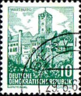 Rda Poste Obl Yv: 529B Mi:836 Wartburg (TB Cachet Rond) - Usados