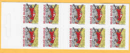 Carnet Timbres Diables Rouges - 1997-… Permanente Geldigheid [B]