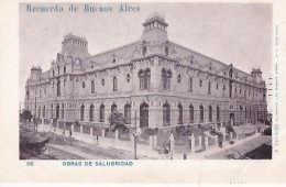 RECUERDO DE BUENOS AIRES      OBRAS DE SALUBRIDAD      PRECURSEUR - Argentina