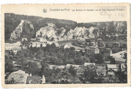 CPA - COMBLAIN AU PONT - Les Rochers Du Vignoble, Vus Du Parc Communal St Martin - Comblain-au-Pont