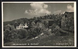 AK Zwischenwasser, Batschuns Ob Rankweil, Ortspartie Mit Kirche  - Other & Unclassified