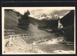 AK Silbertal, Kirche Mit Lobspitze  - Andere & Zonder Classificatie