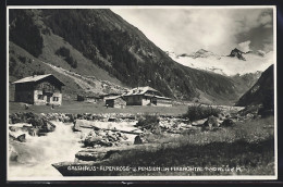 AK Bramberg Am Wildkogel, Habachtal, Gasthaus Und Pension Alpenrose  - Autres & Non Classés