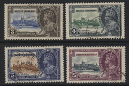 British Honduras (B15) 1935 Silver Jubilee Set. Used. Hinged. - Honduras Británica (...-1970)