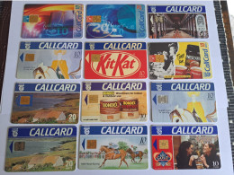 IRELAND /CHIPCARDS / BUNDEL /ACTION / 12 DIFFERENT CARDS / ACTION /12 CARDS !!!      USED CARDS    ** 16709** - Irlanda