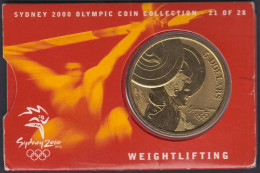 AUS361 - AUSTRALIE - 5 Dollars - 2000 - OLYMPIC SYDNEY - WEIGHTLIFTING - Other & Unclassified