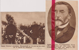 Deurne - Hulde Schrijver August Snieders - Orig. Knipsel Coupure Tijdschrift Magazine - 1925 - Zonder Classificatie