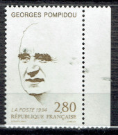 20ème Anniversaire De La Mort Du Président Georges Pompidou - Ongebruikt