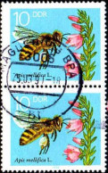 Rda Poste Obl Yv:2901 Mi:3296 Apis Mellifica L. Paire (TB Cachet Rond) - Used Stamps
