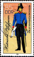 Rda Poste Obl Yv:2622 Mi:2999I Preussischer Postbeamter Um 1850 (cachet Rond) - Usati