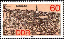 Rda Poste Obl Yv:2775 Mi:3164 Stralsund (cachet Rond) - Usati