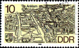 Rda Poste Obl Yv:2773 Mi:3162 Anklam (cachet Rond) - Gebraucht