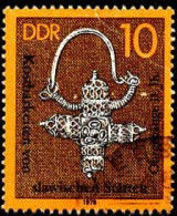 Rda Poste Obl Yv:1973 Mi:2303 Ohrgehänge 11Jh (cachet Rond) - Gebraucht