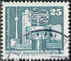 Rda Poste Obl Yv:1705 Mi:2022 Berlin Alexanderplatz (Beau Cachet Rond) - Gebruikt