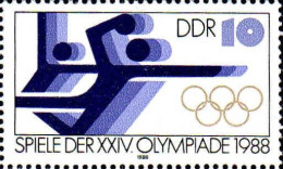 Rda Poste N** Yv:2797 Mi:3184 Spiele Der XXIV.Olympiade Handball - Unused Stamps