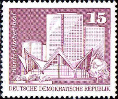 Rda Poste N** Yv:1502 Mi:1853I Berlin Fischerinsel (Petit Def.gomme) - Unused Stamps
