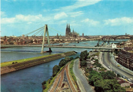 ALLEMAGNE - Koln - Severinsburcke Und Dom - Carte Postale Ancienne - Köln