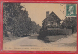 Carte Postale 27. Bizy  Villa Normande  Route D'Evreux   Très Beau Plan - Autres & Non Classés