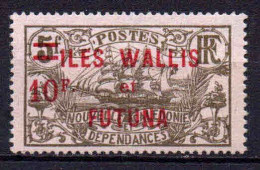 Wallis Et Futuna   - 1924 - N Calédonie  Surch  -  N° 38 - Neuf ** - MNH - Ungebraucht