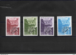 MONACO 1976 TOUR DE L'HORLOGE Yvert 38-41 NEUF** MNH Cote : 5,50 Euros - Precancels