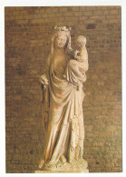 CPSM / CPM 10.5 X 15 Côte D'Or Abbaye De FONTENAY (XII° S.) La Vierge (XIII° S.) Notre Dame De Fontenay - Autres & Non Classés