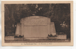 CPA ( La Roche Sur Yon - Monument Aux Morts ) - La Roche Sur Yon