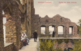 Allemagne  Baden-Baden Partie Des Ruines Du  Château De Hohenbaden - Karlsruhe