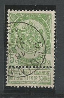 SOLDES - 1893/1900 - N° 56 Oblitéré (o) - Obl. GEDINNE - NIPA + 100 - 1893-1900 Schmaler Bart