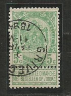 SOLDES - 893/1900 - N° 56 Oblitéré (o) - Obl. GRIVEGNEE - Fév. 1894 - NIPA + 100 - 1893-1900 Fijne Baard