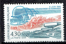 50ème Anniversaire Du Débarquement Des Troupes Alliées En Normandie : Le Débarquement - Unused Stamps