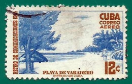 Cuba. 1955.  Scott # C115. Playa De Varadero - Usados