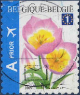 Belgique Poste Obl Yv:3853 Mi:2373 Fleur (Beau Cachet Rond) - Usados