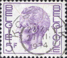 Belgique Poste Obl Yv:1581D Mi:1699y Baudouin Ier Elström (TB Cachet Rond) - Gebruikt