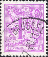 Belgique Poste Obl Yv: 859 Mi:897A Lion Héraldique (TB Cachet Rond) - Oblitérés