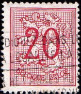 Belgique Poste Obl Yv: 851 Mi:889x Lion Héraldique (Belle Obl.mécanique) - Used Stamps