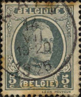 Belgique Poste Obl Yv: 193 Mi:172 Albert Ier Léon Houyoux (TB Cachet Rond) - Usati