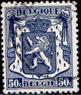 Belgique Poste Obl Yv: 426 Mi:422 Couronne Sur Armoiries (Beau Cachet Rond) - Oblitérés