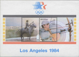 Belgique Bloc N** Yv: 60 Mi:54 Los Angeles 1984 - 1961-2001