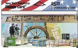 USA: Nynex Change Card - New York, Ellis Island - Cartes Magnétiques